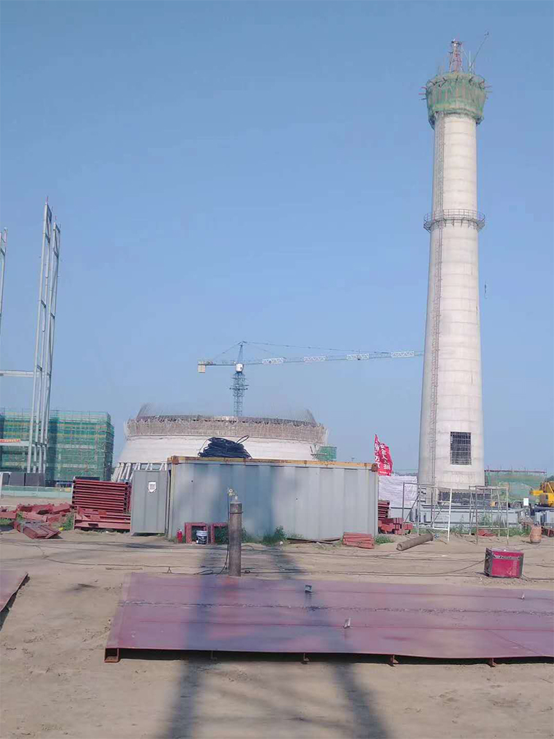 新建项目施工现场