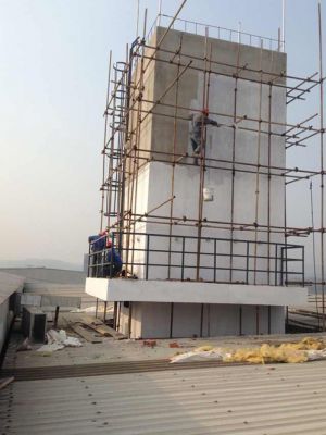 40米方烟囱新建