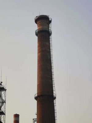 80米烟囱拆除