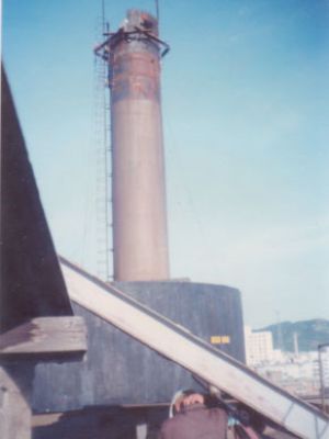 60米砖烟囱拆除增高