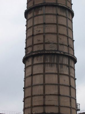 烟囱碳纤维加固图